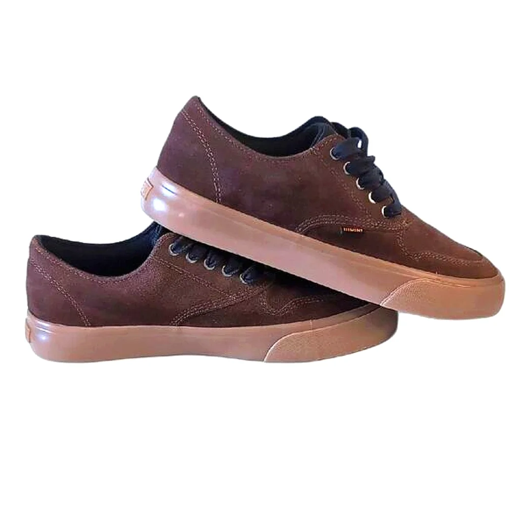 Element Unisex Brown Sneakers Skate Style Size 7 - Picture 2 of 11